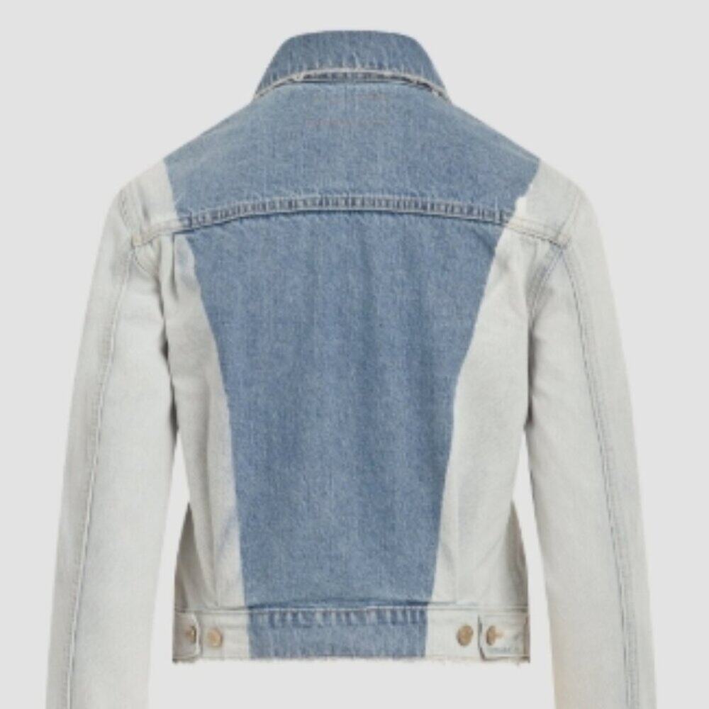 Hudson Jeans Gia Classic Trucker Denim Jacket - Picture 6 of 7